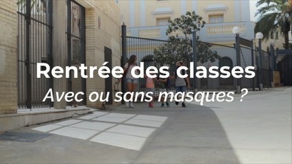 Rentrée des classes en septembre : avec ou sans masque ?