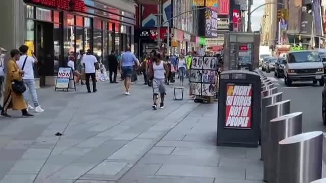 Las calles de Nueva York se llenan de indigentes tras la pandemia