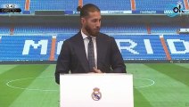 Sergio Ramos rompe a llorar: «Me hubiera gustado despedirme en el Bernabéu»