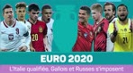 Euro 2020 - L'Italie qualifiée, Gallois et Russes s'imposent