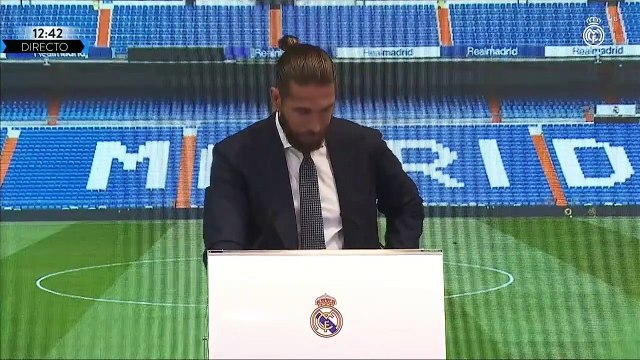 Sergio Ramos se despide entre lágrimas del Real Madrid: Tarde o temprano volveré