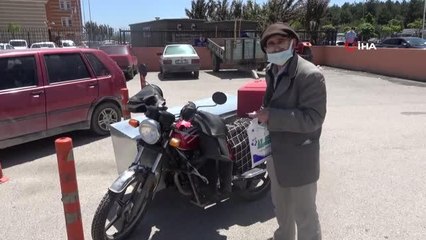 Sıfır aldığı motosikleti başına bela oldu