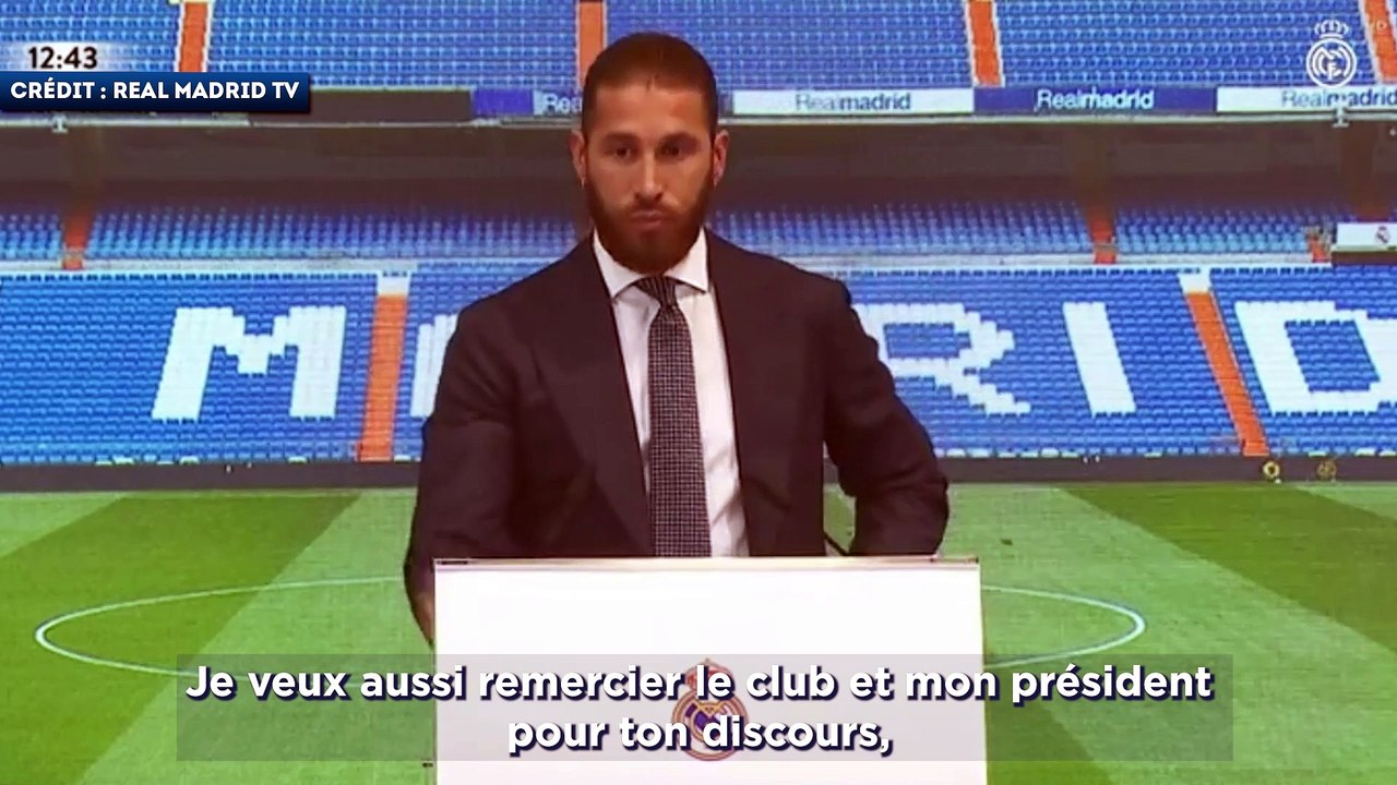 Les adieux aux larmes de Sergio Ramos au Real Madrid