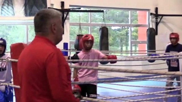 KASTAMONU - Yıldız Erkek Boks Milli Takımı'nın kampı başladı