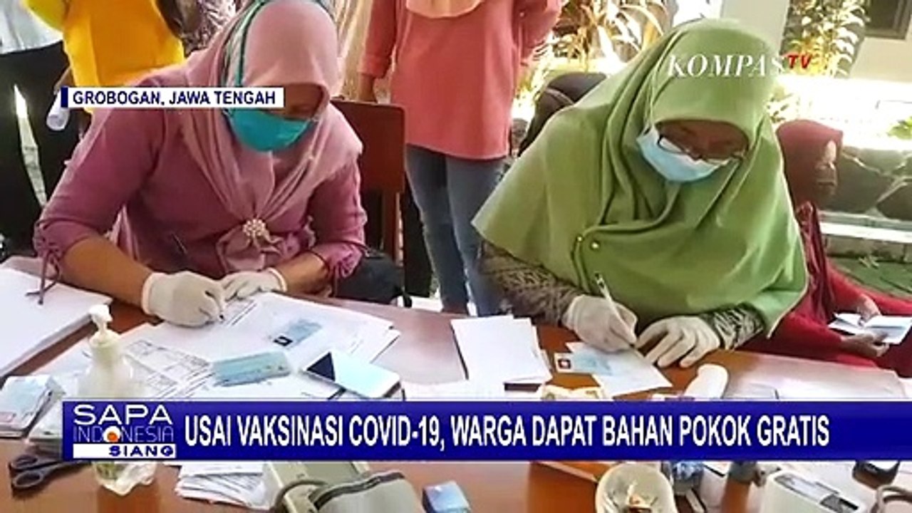 Pemerintah Desa Ngembak Siapkan Sembako Gratis Untuk Warga yang Bersedia Vaksin Covid-19!