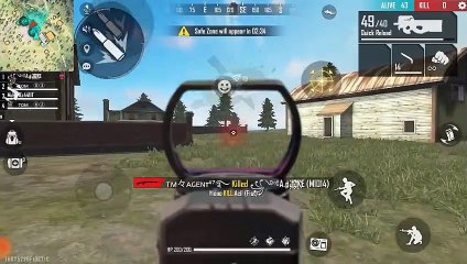 Garena Free fire game play | Tom gamers | One vs One