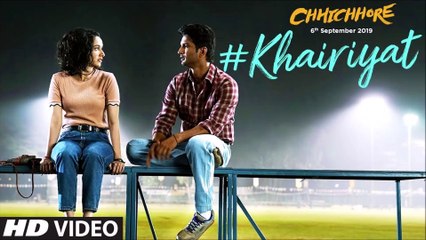 KHAIRIYAT  | CHHICHHORE | Sushant Singh Rajput, Shraddha Kapoor | Pritam, Amitabh B|Arijit Singh