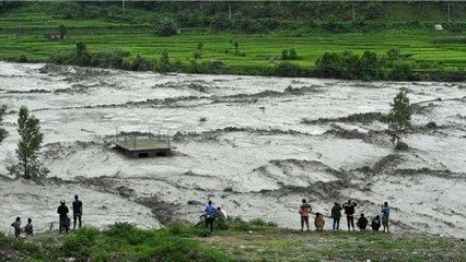 Caught on Cam: Flash floods hit Nepal, several missing