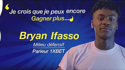 Aujourd'hui avec #1XBET en #RDC, Bryan Ifasso, milieu défensif , nous parle de son parcours, ses réussites...
