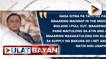 Suspensyon sa pagpapawalang bisa ng VFA, suportado ni Sen. Go