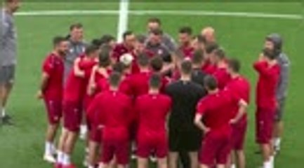 Groupe C - La technique d'entraînement insolite de la Macédoine du Nord