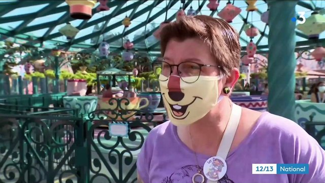 Après plus de sept mois de fermeture et une semaine après les autres parcs d'attraction français, Disneyland Paris a également rouvert ses portes ce matin