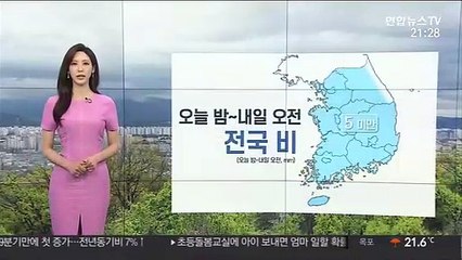 [날씨] 하늘 흐리고 오전까지 비 조금…선선한 바람