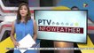 PTV INFO WEATHER: Mahinang habagat, patuloy na umiiral sa hilagang Luzon; Visayas at ilang bahagi ng Luzon, makararanas ng thunderstorms ngayong gabi