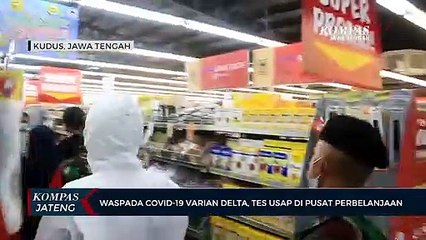 Waspada Covid-19 Varian Delta, Tes Usap di Pusat Perbelanjaan