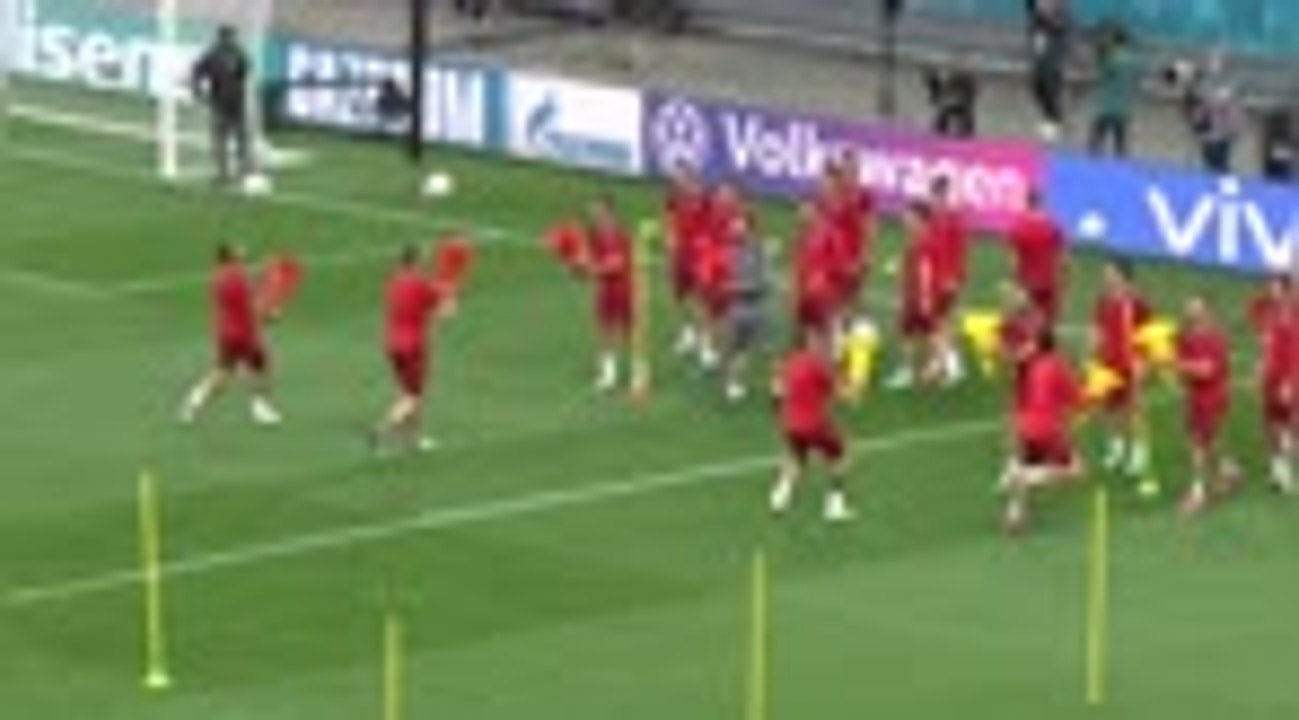 Groupe C - La technique d'entraînement insolite de la Macédoine du Nord