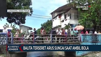 Balita Hanyut di Sungai saat Bermain Bola dan Tewas Setelah Ditemukan