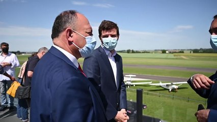 L'Aérodrome de Namur inaugure ses nouvelles infrastructures en compagnie du ministre Willy Borsus
