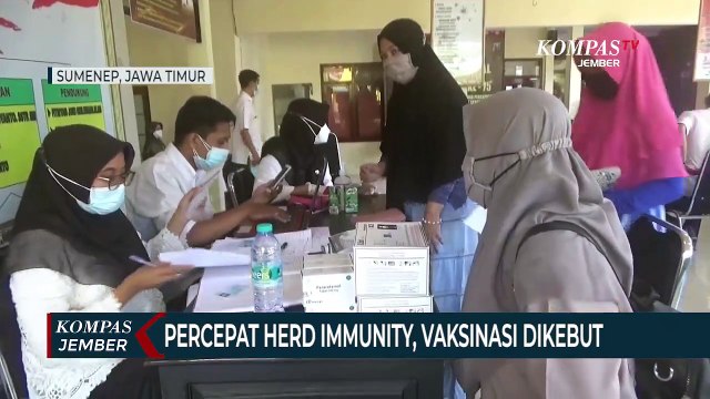 Percepat Herd Immunity, Pemerintah Daerah Kebut Vaksinasi Covid-19
