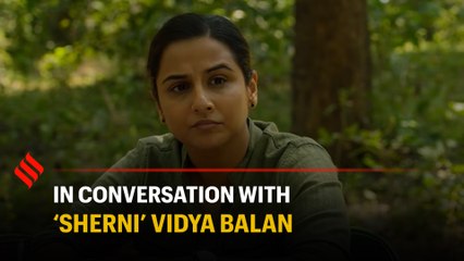 Vidya Balan takes down sexism like a Sherni