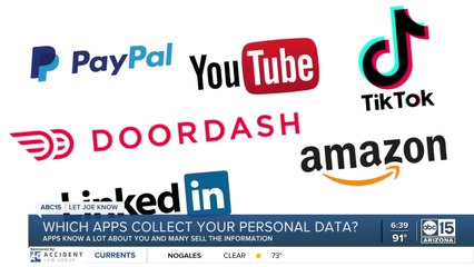 Which apps collect your personal data?