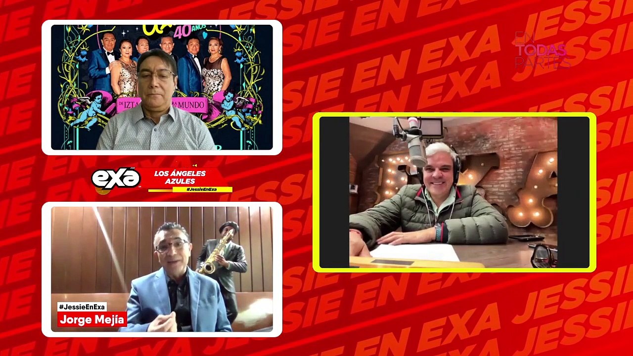 ¡Estamos completamente en vivo con Los Ángeles Azules en #JessieEnExa, con todos los detalles de su shows del 19 y 20 de junio!  (427)