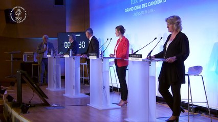 Grand oral des candidats à la présidence du CNOSF