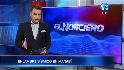 Alarma por enjambre sísmico en Manabí