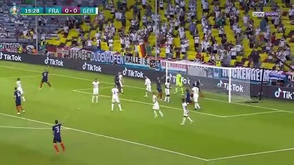 #EURO2020  La France bat l'Allemagne dans un match à haute intensité