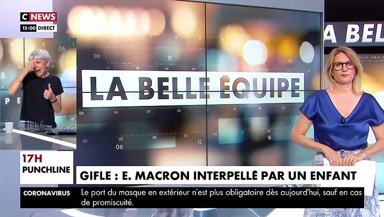 En déplacement dans la Somme, le Président Emmanuel Macron a été interpellé par un enfant sur la gifle: "Ca va la claque que tu t'es prise ?" - VIDEO