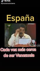 ¡Idénticos!: El dictador Maduro y la socialista Teresa Ribera explican cuándo y cómo usar la luz para gastar menos