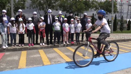 BOLU - Çocuklara eğitim parkında 'trafik bilinci' kazandırılıyor