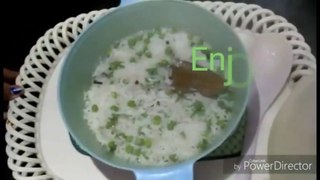 मटर का पुलाव माइक्रोवेव में बनाएं/Peas Pulao In Microwave In Hindi Language