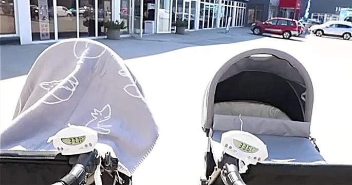 Voici pourquoi recouvrir la poussette lors de fortes chaleurs peut être très dangereux pour votre bébé