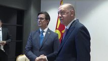 Cumhurbaşkanı Erdoğan, Kuzey Makedonya Cumhurbaşkanı Pendarovski ile görüştü