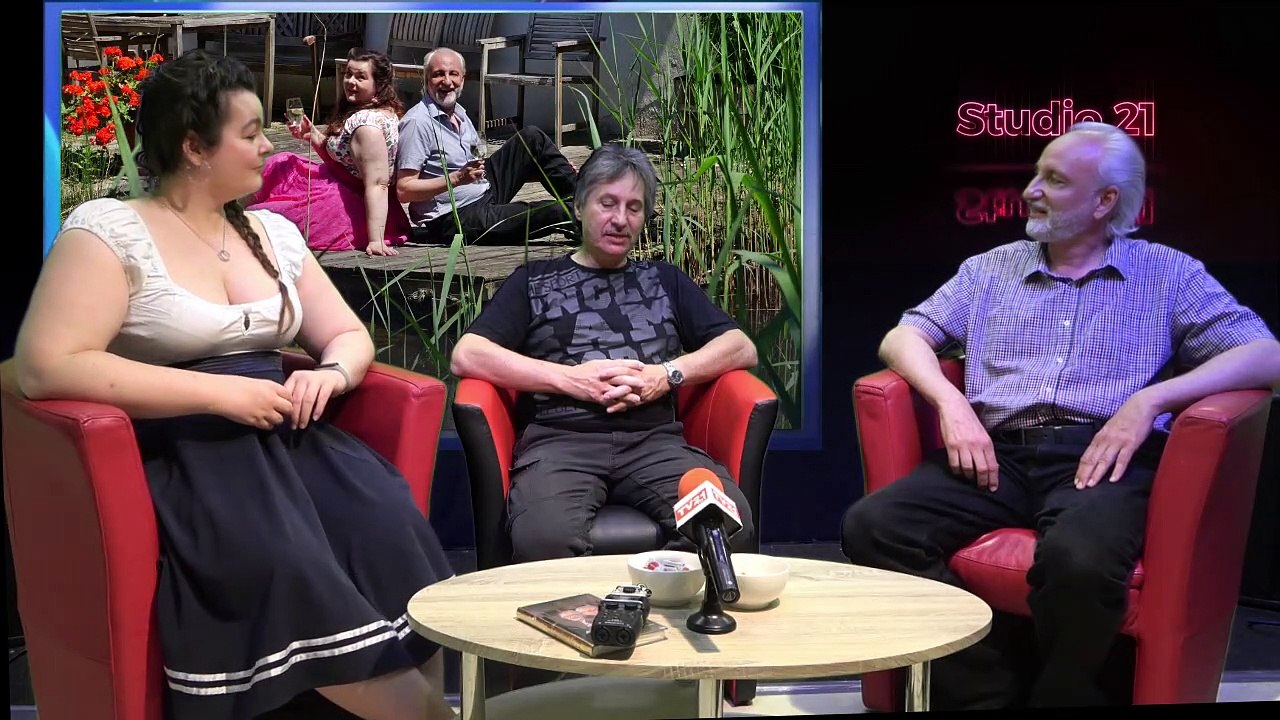 'Her mit dem Wein'   Katharina Winand & Andreas Ertl im Studio21