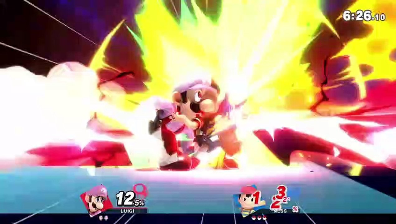 Luigi bodies Ness - Smash Bros Ultimate with Horseteeth Gaming