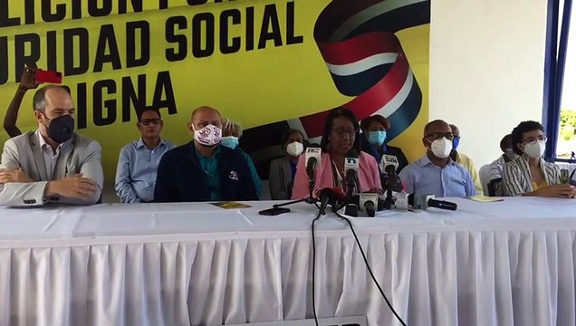 Piden las AFP sean reemplazadas por un sistema que garantice pensiones justas y dignas