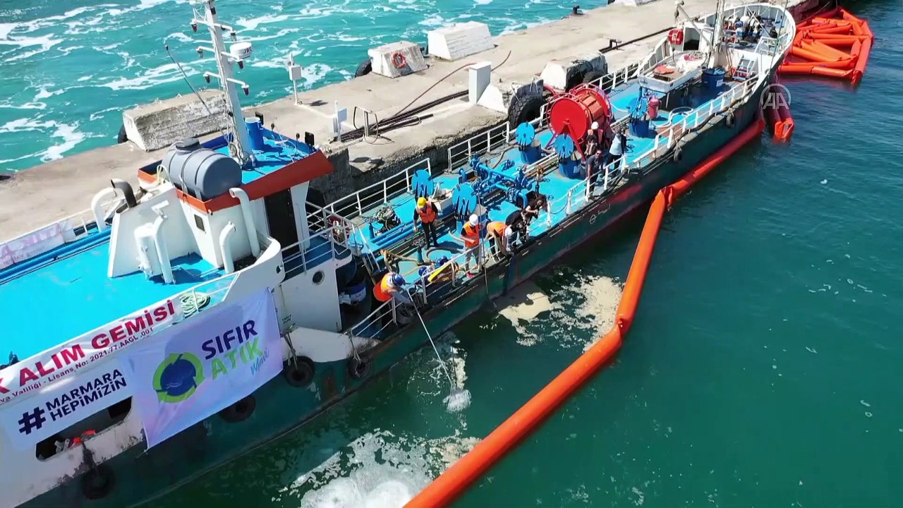 YALOVA - Drone - 9 günde 1478 metreküp müsilaj...
