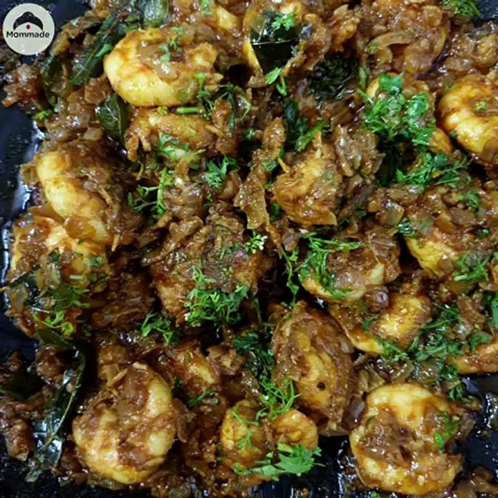 Prawns Tawa Masala | Tawa Kolambi Masala (Seafood recipe) | Non Veg Recipe by Mommade