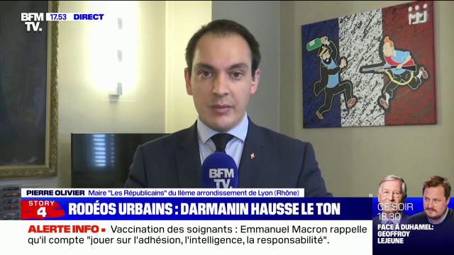Rodéos urbains: pour le maire LR du IIe arrondissement de Lyon, le gouvernement a mots forts mais des actes faibles