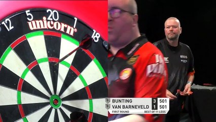 Raymond Van Barneveld vs Stephen Bunting / First Round / Super Series Day One 2021