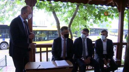 Otobüs şoförlerine mobil aşı