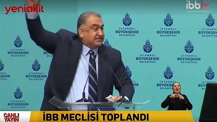 İBB Meclisi'nde CHP'linin 'Erdoğan' hakkındaki sözleri gerginlik çıkardı