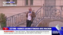 Fabrice Luchini sur sa journée avec Emmanuel Macron: 