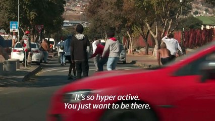 Soweto skateboarders speed down iconic street to celebrate Youth Day in South Africa