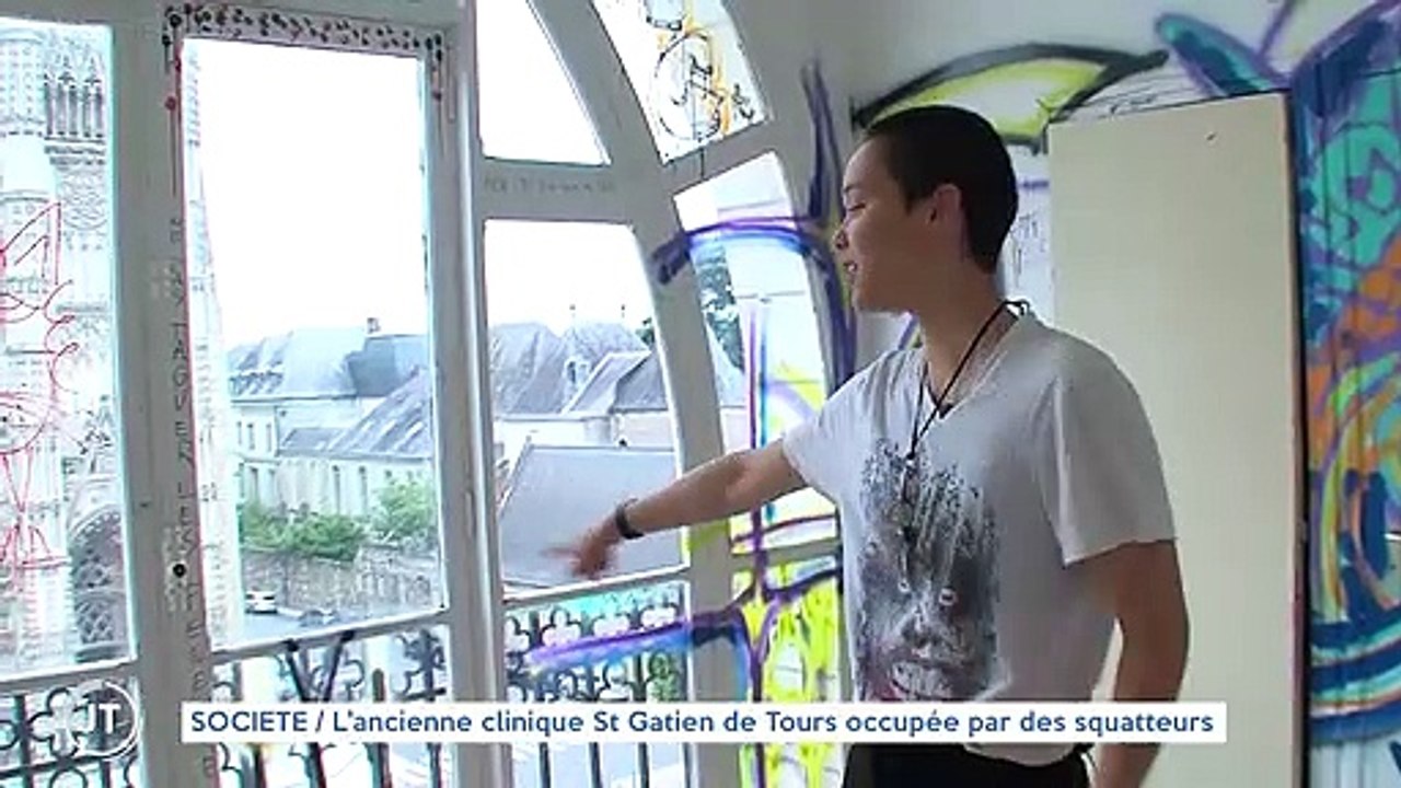 SOCIETE / L'ancienne clinique St Gatien de Tours occupée par des squatteurs