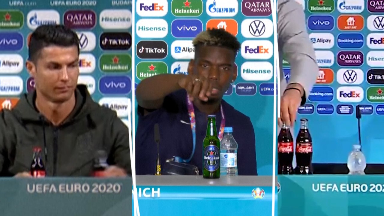 Trop de pub à l’Euro ? Pourquoi Ronaldo, Pogba et Locatelli ont déplacé les bouteilles
