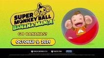 Super Monkey Ball Banana Mania | Announcement Trailer