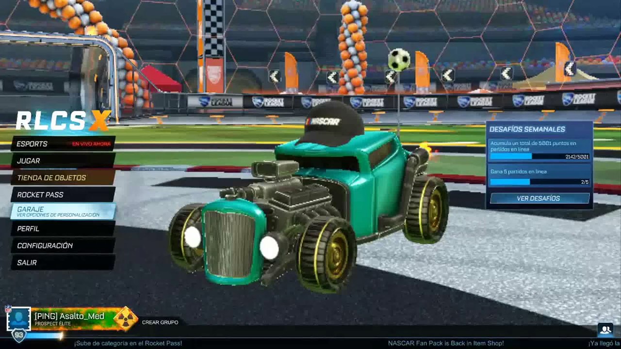 Main BACKFIRE ¡EPIC SAVE! - Rocket League Clips
